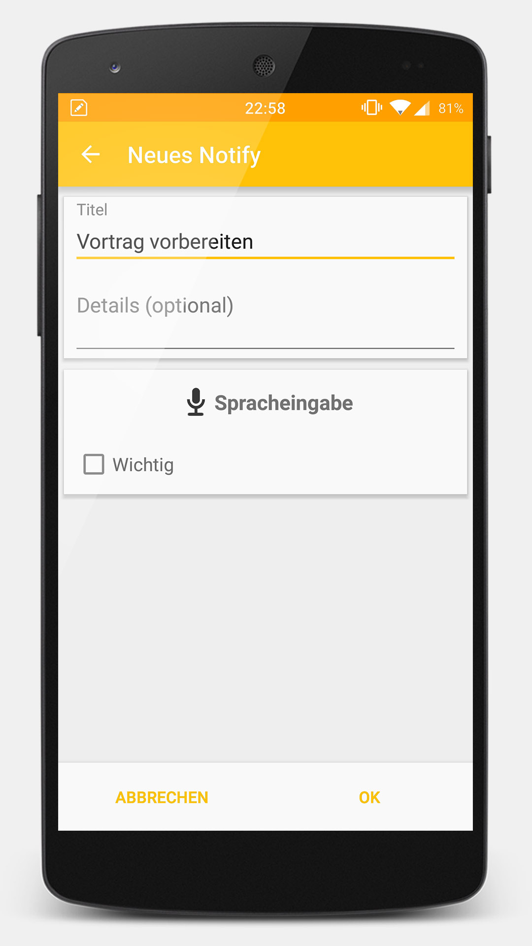 easynotify